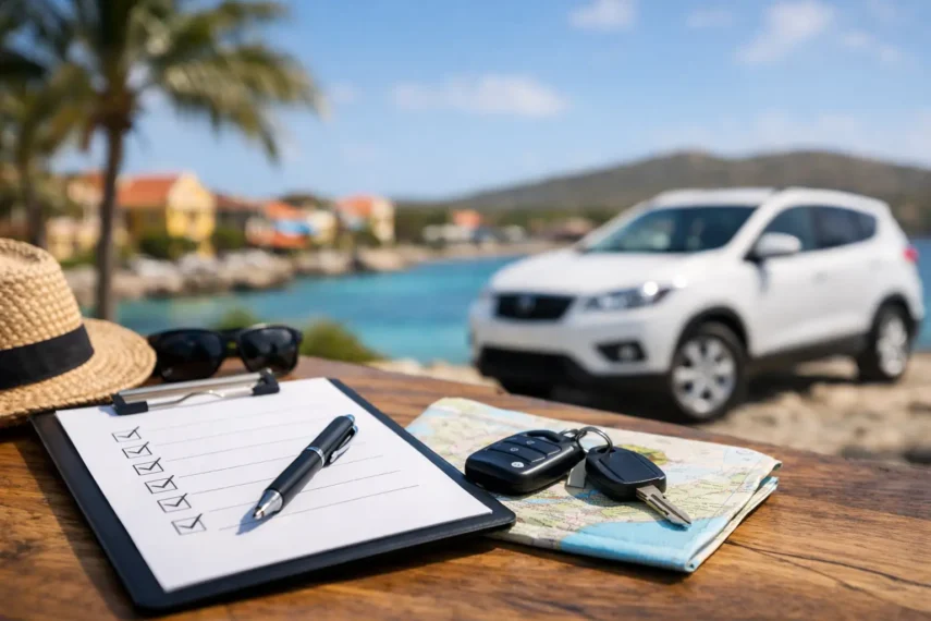 Checklist voor auto huren op Curaçao