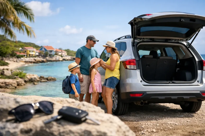 Huurauto Curaçao voor gezinnen kiezen
