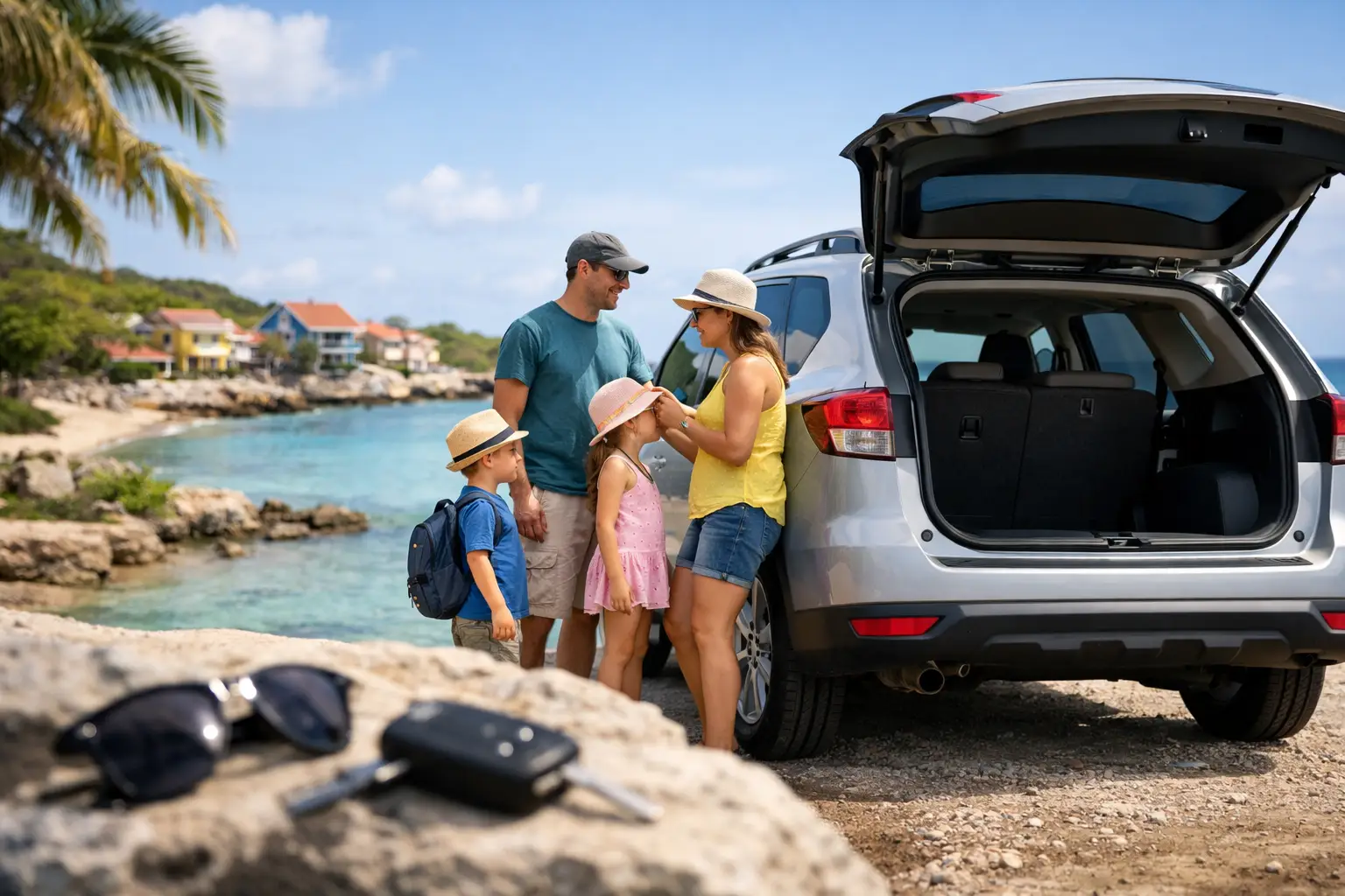 Huurauto Curaçao voor gezinnen kiezen