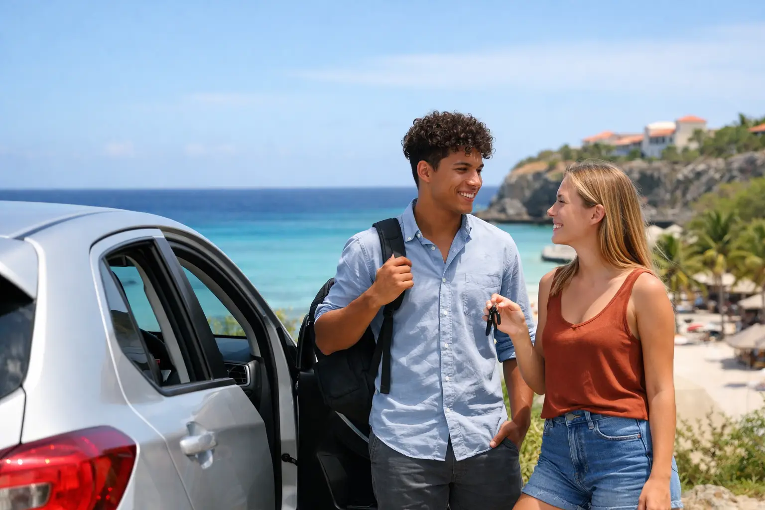 Maandauto huren voor interns op Curaçao